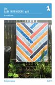 The Baby Herringbone quilt sewing pattern from Violet Craft