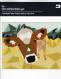 The Cow Abstractions Quilt sewing pattern from Violet Craft