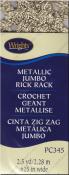Jumbo Rick Rack from Wrights - Metallic Gold