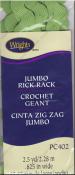 Jumbo Rick Rack from Wrights - Leaf Green