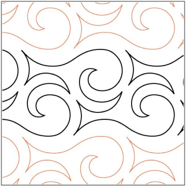 Breath-of-the-Gods-quilting-pantograph-pattern-Apricot-Moon-Designs