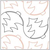 INVENTORY REDUCTION - Apricot Moon's Christmas Tree PAPER longarm quilting pantograph design by Apricot Moon Designs