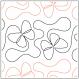 Butterfly Waltz quilting pantograph pattern from Apricot Moon Designs