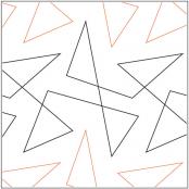 Triangle-Tangle-quilting-pantograph-pattern-Apricot-Moon-Designs