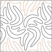 Banana-Swirls-quilting-pantograph-pattern-Barbara-Becker