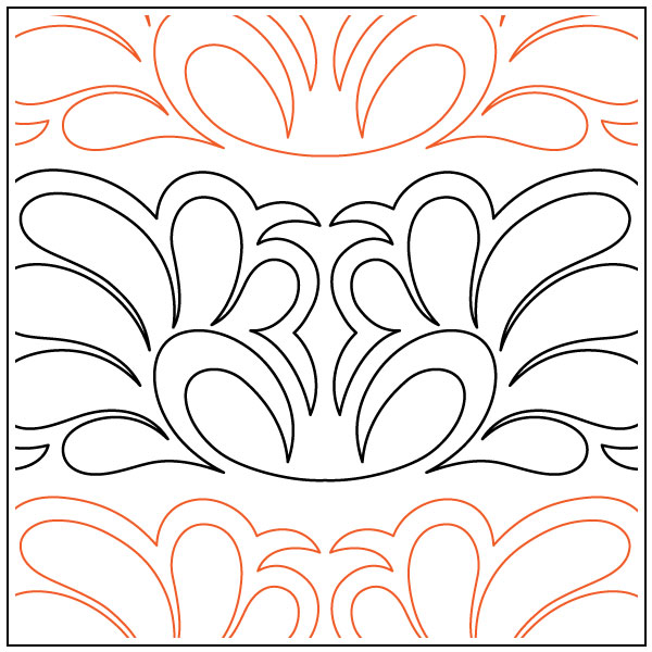 Feather-Flower-Petite-quilting-pantograph-pattern-Darlene-Epp