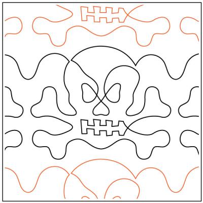 Skull-and-Crossbones-quilting-pantograph-sewing-pattern-dave-hudson
