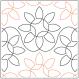 INVENTORY REDUCTION - Dave's Sunflowers quilting pantograph pattern by Dave Hudson