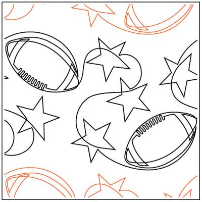 Football-Stars-quilting-pantograph-pattern-Jessica-Schick-2