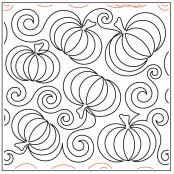 Pumpkin-Swirls-PAPER-longarm-quilting-pantograph-design-Kalynda-Grant