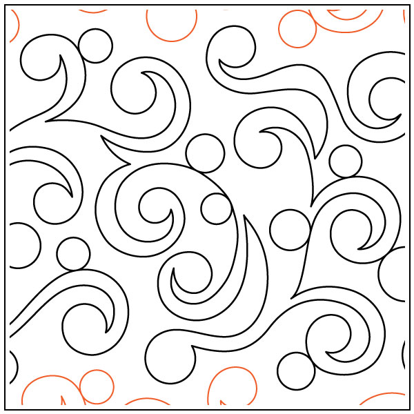 Pearl-Swirl-quilting-pantograph-sewing-pattern-Kristin-Hoftyzer
