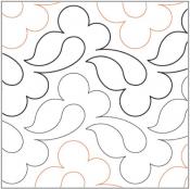 INVENTORY REDUCTION - Easy Peasy PAPER longarm quilting pantograph design by Lorien Quilting