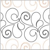 YEAR END INVENTORY REDUCTION - Exquisite quilting pantograph pattern by Lorien Quilting