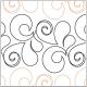 CYBER MONDAY (while supplies last) - Exquisite quilting pantograph pattern by Lorien Quilting