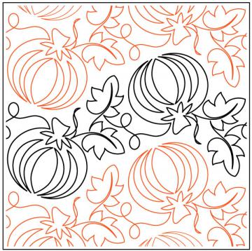 Pumpkin-Spice-quilting-pantograph-sewing-pattern-Lynne-Cohen-2
