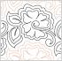 CYBER MONDAY (while supplies last) - Azaleas pantograph pattern by Patricia Ritter and Marybeth O'Halloran