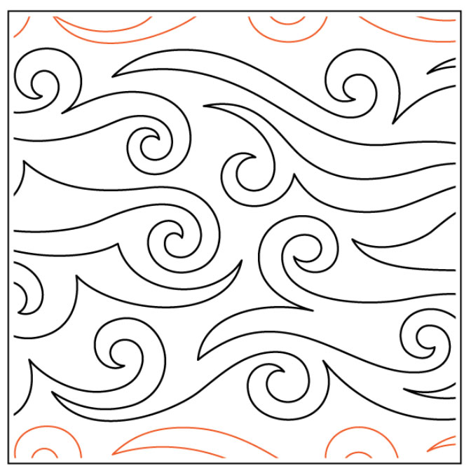 Maureens-Windswept-quilting-pantograph-sewing-pattern-Maureen-Foster