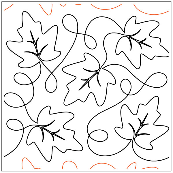 Maureens-Maple-Leaf-quilting-pantograph-sewing-pattern-Mauren-Foster