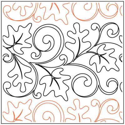 Breezy-Leaves-quilting-pantograph-sewing-pattern-Mauren-Foster-2