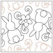 INVENTORY REDUCTION - Niblet PAPER longarm quilting pantograph design by Melonie J. Caldwell