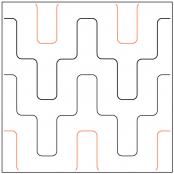 Conduit pantograph pattern by Patricia Ritter and Melonie J. Caldwell