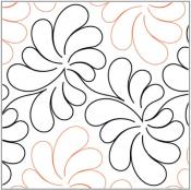 Dandelion pantograph pattern by Patricia Ritter and Melonie J. Caldwell