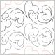 INVENTORY REDUCTION...Pieces Of My Heart pantograph pattern by Patricia Ritter and Melonie J. Caldwell