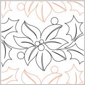 INVENTORY REDUCTION - Feliz Navidad Petite quilting pantograph pattern by Patricia Ritter and Natalie Gorman