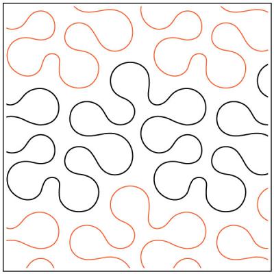 Bubble-Gum-quilting-pantograph-pattern-Natalie-Gorman