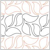 INVENTORY REDUCTION - Delicado PAPER longarm quilting pantograph design by Sarah Ann Myers