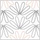 INVENTORY REDUCTION...Ming quilting pantograph pattern by Sarah Ann Myers