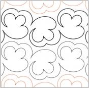 INVENTORY REDUCTION - Cottonseed PAPER longarm quilting pantograph design by Sarah Ann Myers