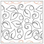 Blowing in the Wind PAPER longarm quilting pantograph design by Timeless Quilting Designs