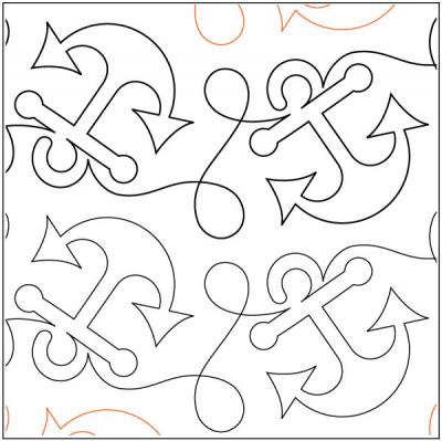 Anchors-Away-quilting-pantograph-pattern-Patricia-Ritter-Urban-Elementz