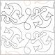INVENTORY REDUCTION - Anchors Aweigh PAPER longarm quilting pantograph design by Patricia Ritter of Urban Elementz
