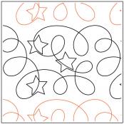 Ragtime-Stars-quilting-pantograph-pattern-Patricia-Ritter-Urban-Elementz