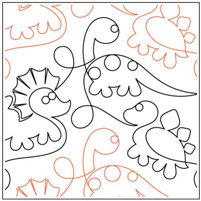 Quilting Stencils Basic Pantograph 5 Pack for Machine -   Quilting  stencils, Machine quilting designs, Machine quilting