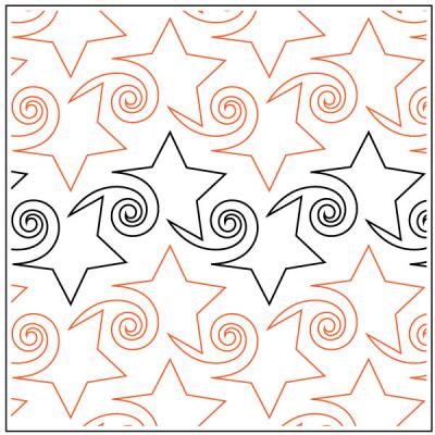 Wishing-On-A-Star-quilting-pantograph-pattern-Patricia-Ritter-Denise-Schillinger-2