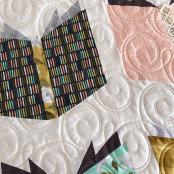 INVENTORY REDUCTION - Happy PAPER longarm quilting pantograph design by Patricia Ritter and Denise Schillinger 3