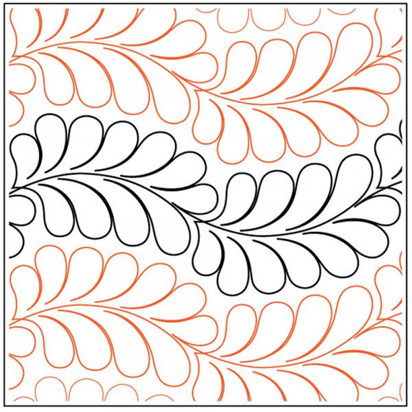 Mystical-Feathers-1-paper-quilting-pantograph-design-Patricia-Ritter-2