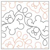 INVENTORY REDUCTION - Ozzy quilting pantograph pattern by Patricia Ritter and Jeffery Schillinger