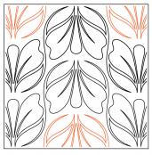 YEAR END INVENTORY REDUCTION - Serene quilting pantograph pattern by Patricia Ritter and Jeffery Schillinger