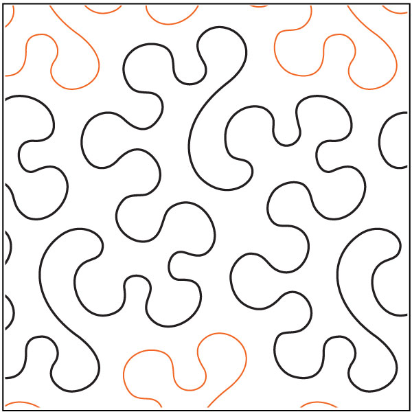 Bumpity-quilting-pantograph-pattern-Barbara-Becker