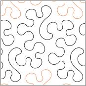 YEAR END INVENTORY REDUCTION - Bumpity pantograph pattern by Barbara Becker