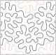 INVENTORY REDUCTION...Amoebas Gone Wild pantograph pattern by Barbara Becker