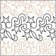 CLOSEOUT- Star Dance pantograph pattern by Barbara Becker