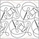 Sewing Time quilting paper roll pantograph by Denise Schillinger