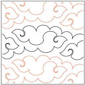 INVENTORY REDUCTION - Albion PAPER longarm quilting pantograph design by Lorien Quilting