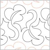 Gusty quilting pantograph pattern by Lorien Quilting