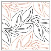 INVENTORY REDUCTION - Edgewood PAPER longarm quilting pantograph design by Willow Leaf Designs